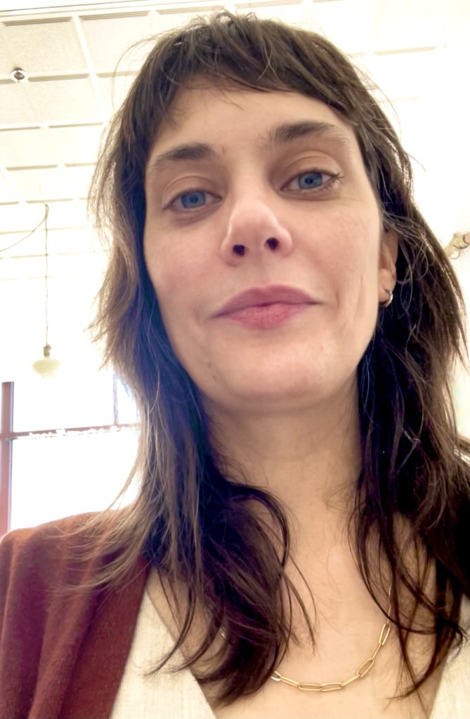 An informal picture of Allegra Raff, smiling